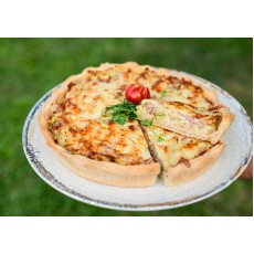 Quiche cu praz şi kaizer